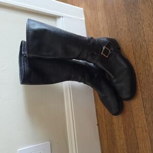 Banana Republic Classic Leather Mid-Calf Boots